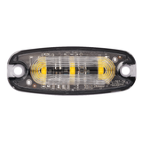 707 Series 3-LED Low Profile LED Strobe Warning Grille Lamp 12/24V