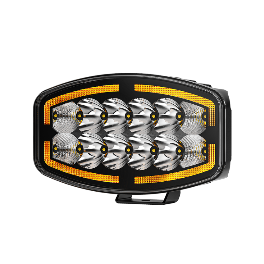 Odyssey 10" LED Off-Road Driving Light with Position Light – 12,000 Lumens, 9-36V