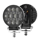 Odyssey 4" Round LED Off-Road Light with Position Light – 2,000 Lumens, 9-36V - Single Unit