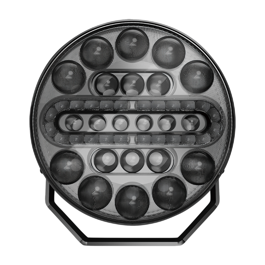 Odyssey 9" ECE R149 LED Driving Light with Position Light – 14,400 Lumens, 10-48V – Single Unit