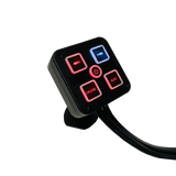 LED SB4 Soft Touch Illuminated Switch Unit for Vehicle Lighting