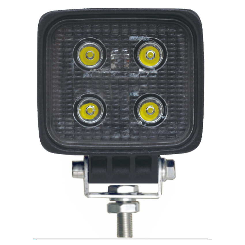 604 Series 12W Square 12/24V LED Utility Worklight Lamp