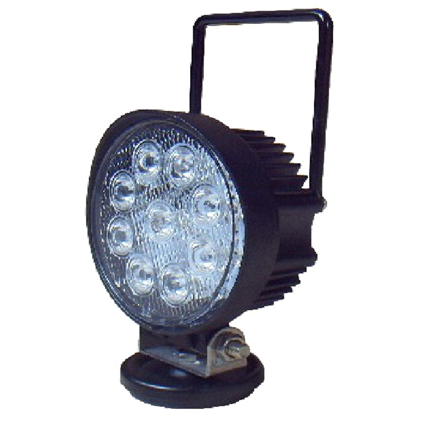 27W Round Portable Magnetic LED Flood Lamp