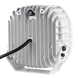 TRALERT® Phantom LED Driving Light 9" – 16,000lm Dark Look White, 12–24V with Dual Colour Position Light