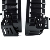 TRALERT® Phantom LED Driving Light 9" – 16,000lm Dark Look Black, 12–24V with Dual Colour Position Light