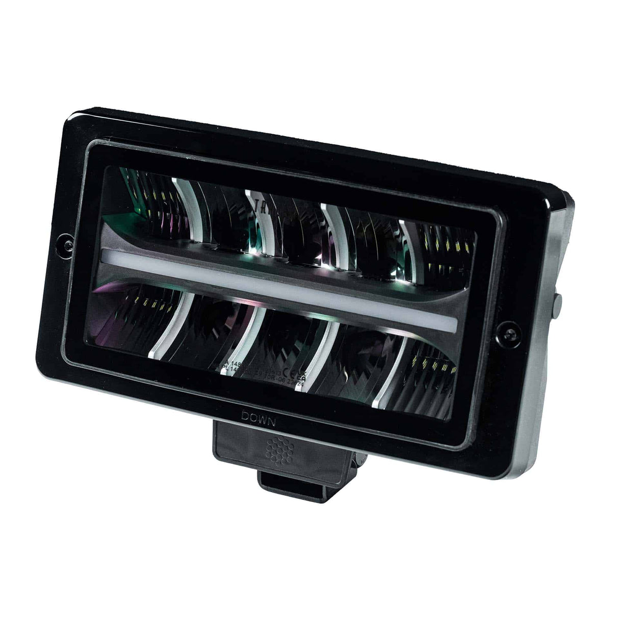 TRALERT® Atlas 220 LED Driving Lights – 12–24V with Dual Colour Position Light
