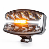 TRALERT® Atlas 320 Oval LED Driving Lamp – 60W 6000lm with Integrated R65 Warning Light