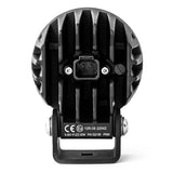TRALERT® Onix Round LED Work Light – 3800lm Flood Beam, 40W, 12–24V with Integrated DT Connector