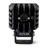 TRALERT® Onix Square LED Work Light – 3800lm Flood Beam, 40W, 12–24V with Integrated DT Connector