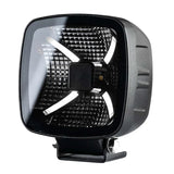 TRALERT® Onix LED Work Light – 5948lm Flood Beam, 12–24V with Red, White & Amber Position Lights