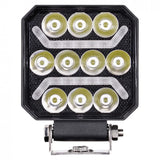 Truck LED 10 LED Square Work Lamp with Amber Marker