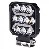 Truck LED 10 LED Square Work Lamp with Amber Marker