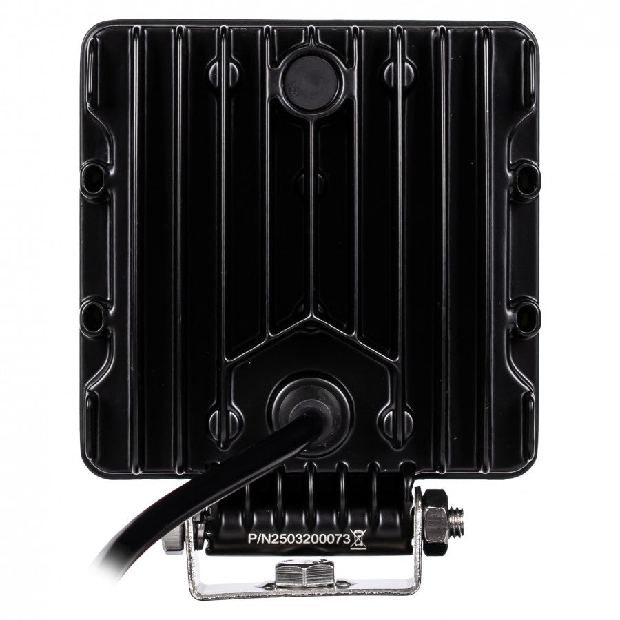 Truck LED Square LED Work Light 16 High-Output LEDs + Integrated LED Strip - 12/24V