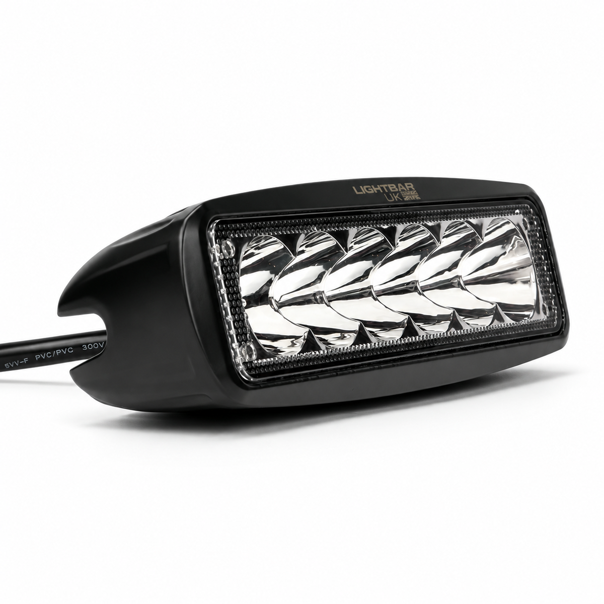 Slimline 18W LED Work Lamp – 1,260 Lumen Spot Beam, 12–80V, ECE R10
