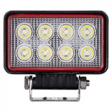 Truck LED 8 LED Red Line 21W Rectangular Flood Lamp