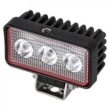 Truck LED Red Line 3 LED Compact Mini Rectangular Flood Lamp