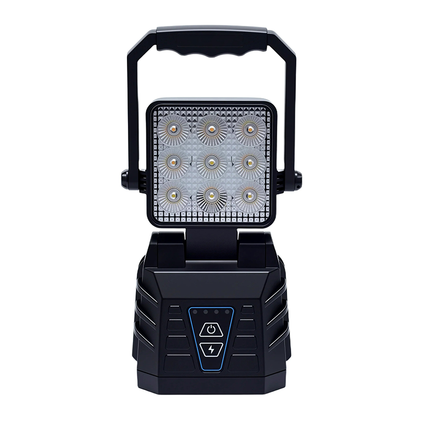 NORD™ Command – Rechargeable LED Work Lamp with Amber Warning Strobe (Portable Heavy Duty)