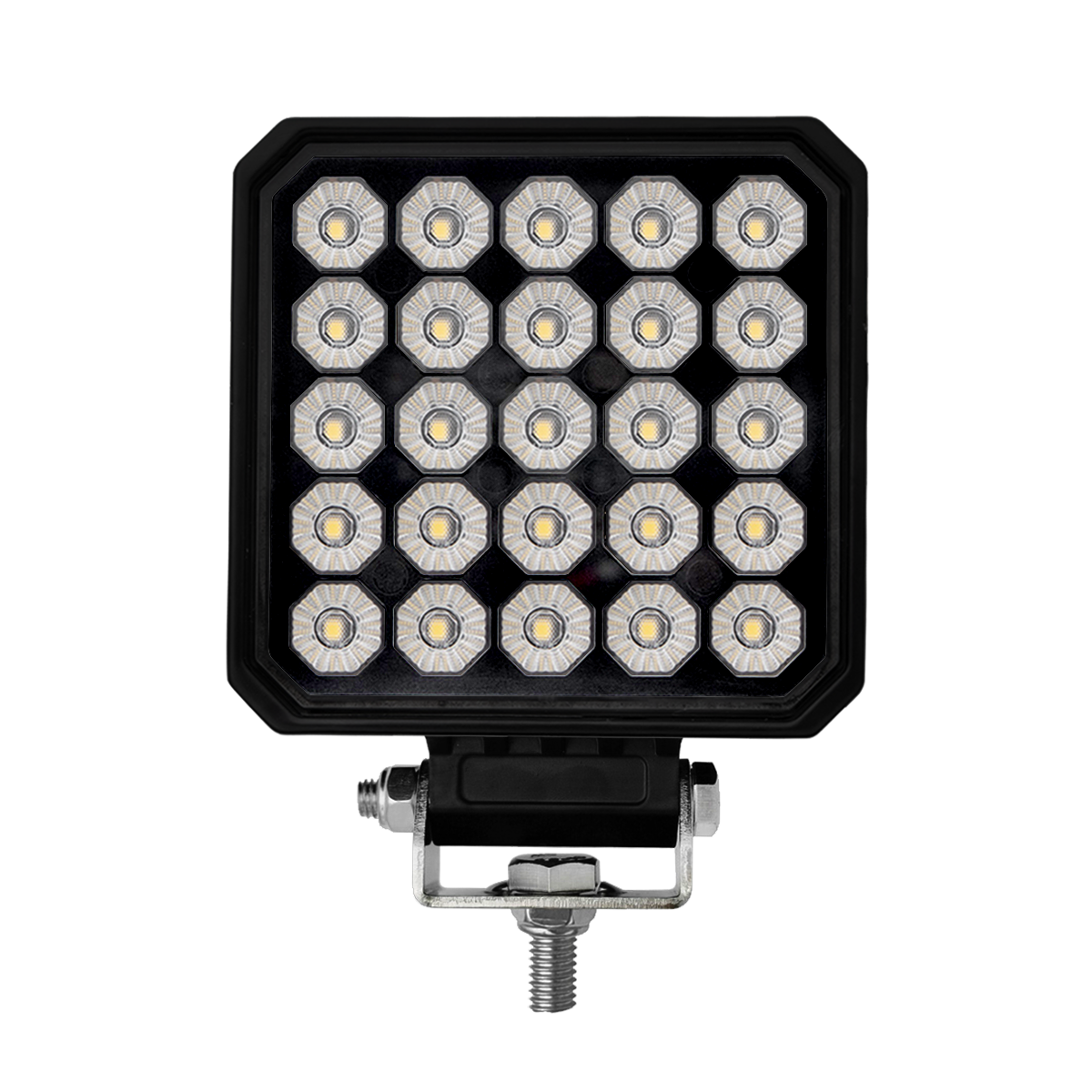 6100 Series Premium Vehicle Square LED Flood Work Lamp 12/24V - 75W