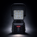 NORD™ Command – Rechargeable LED Work Lamp with Amber Warning Strobe (Portable Heavy Duty)