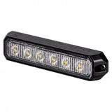 Truck LED Ultra Bright 6 LED Micro R65 Strobe Grille Lamp