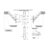 Truck LED Flexible Rubber Stalk Mount LED Marker Lamp