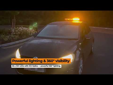Lightbar UK Reliance PRO ECE R65 LED Mini Lightbar - Bolt Mount (600mm)