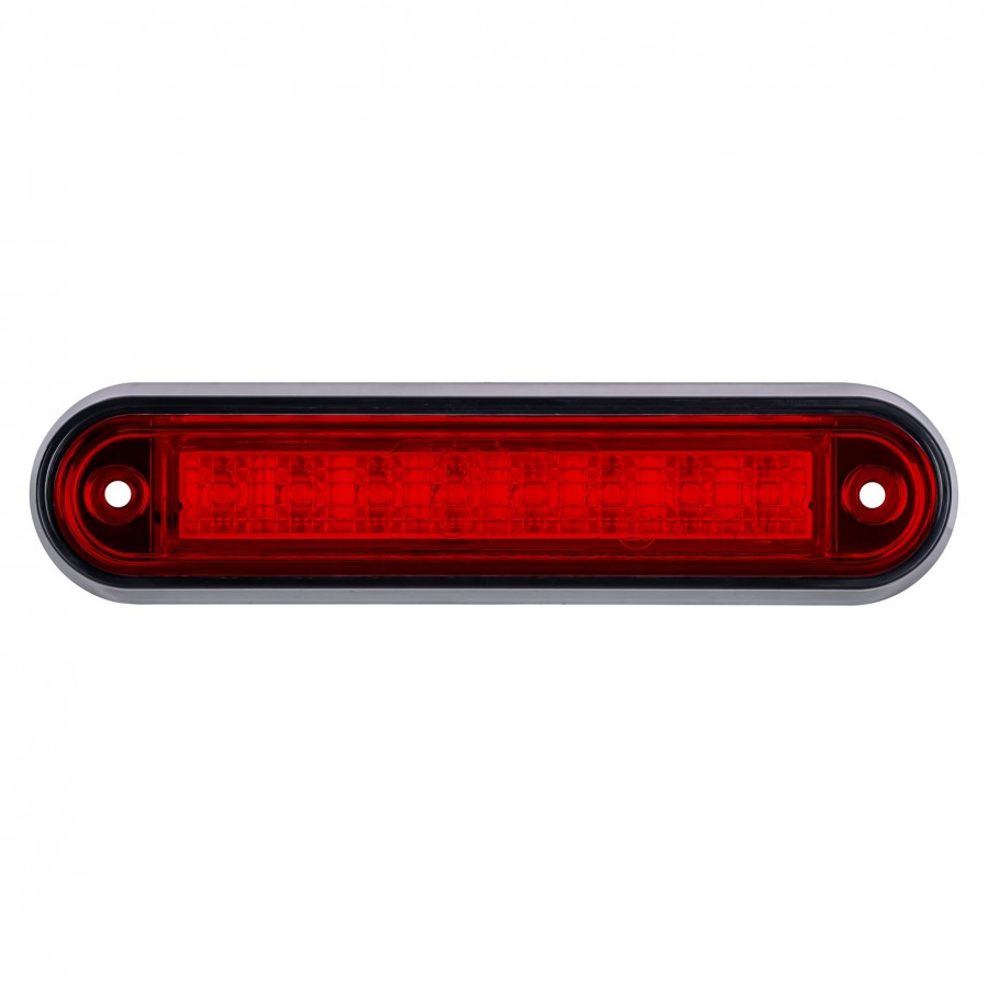 Truck LED Rear Marker Light – Red, 8 LED, 12/24V, IP67 Rated with Durable ABS Housing