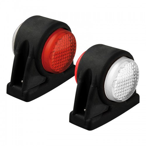 LED Autolamps Rubber Marker Lamp (Twin Pack)