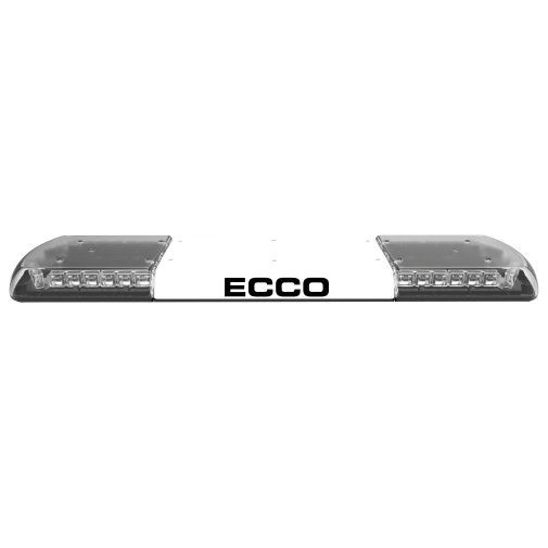 ECCO 12+ Series LED Lightbar - Amber 42"/1.07m with Illuminated Centre