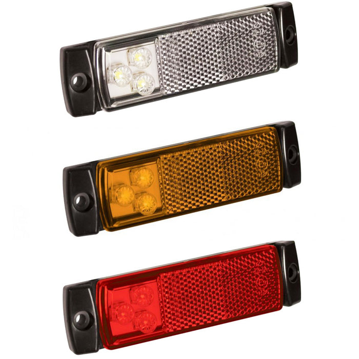 LED Autolamps 129 Series Low-Profile LED Marker Lamp