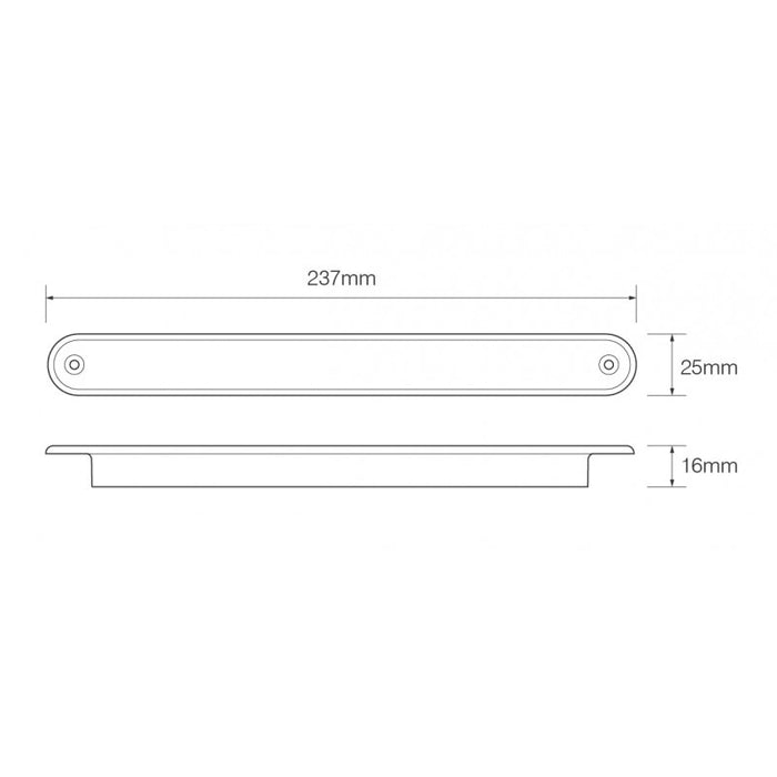 235 Series Compact Combination Strip Lamp