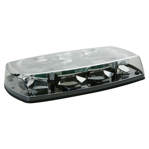 ECCO 5565 Series R65 Reflex LED High Performance Mini Lightbar Clear Lens