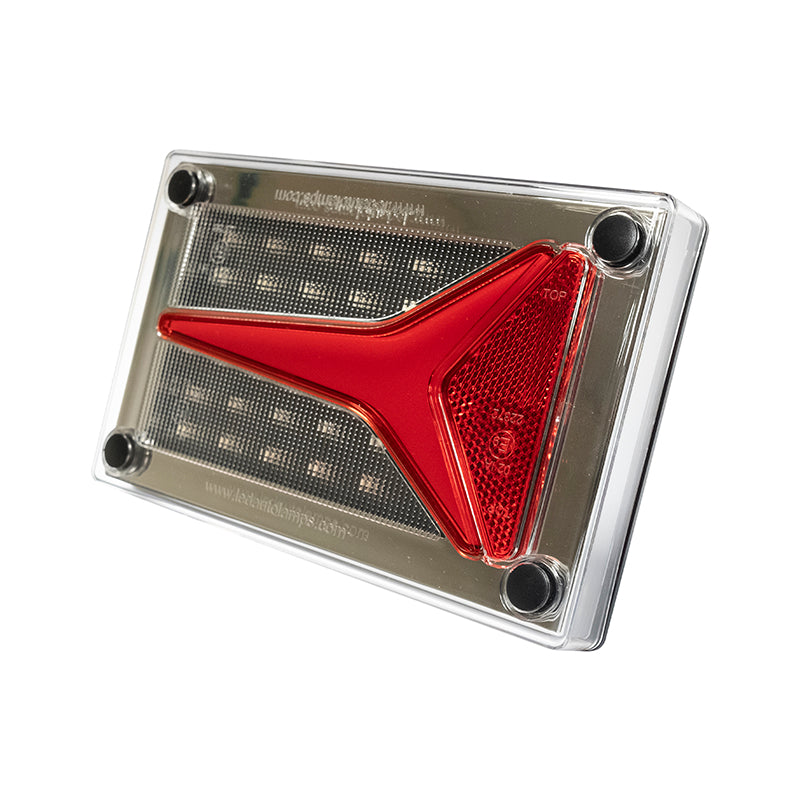 LED Autolamps 595 Series Compact Combination Lamp with Dynamic Indicator - (Twin Pack)