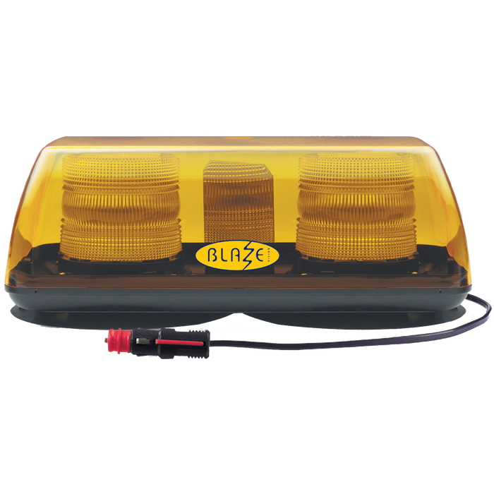 ECCO Blaze Series R65 LED Mini Lightbar - Amber