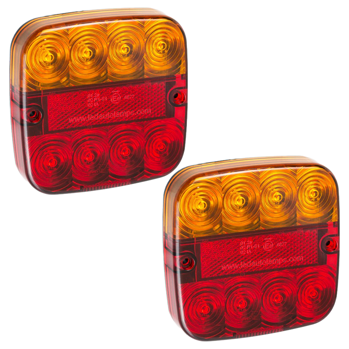 LED Autolamps 99 Series Compact Rear LED Combination Lamp (Twin Pack)