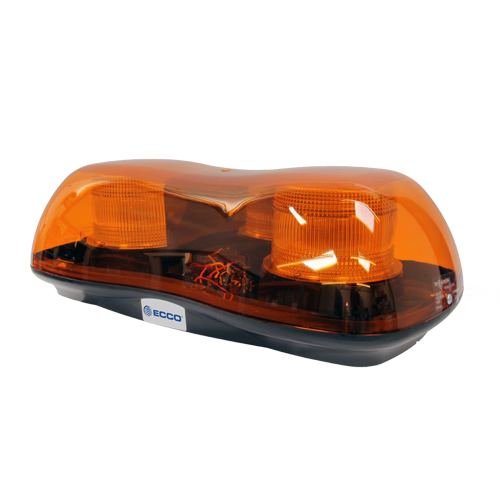 ECCO A520 Series R65 LED Mini Lightbar - Amber