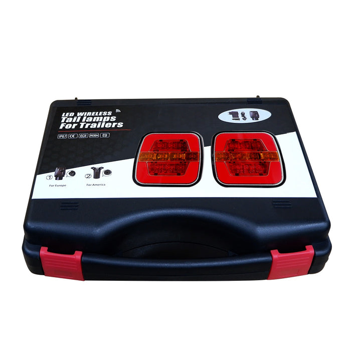 Wireless Magnetic LED Trailer Lights - Including Stop, Tail and Indicator funtions