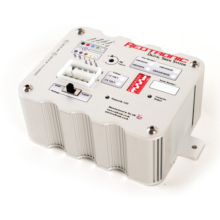 Redtronic EM500 Digital Programmable Siren Controller