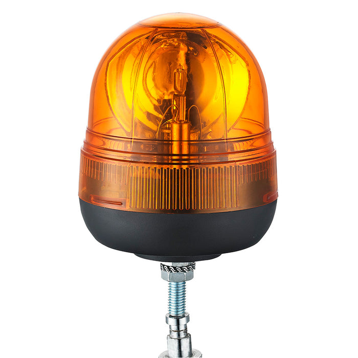 Halogen Rotating ECE R65 Flashing Beacon Single Bolt - Amber
