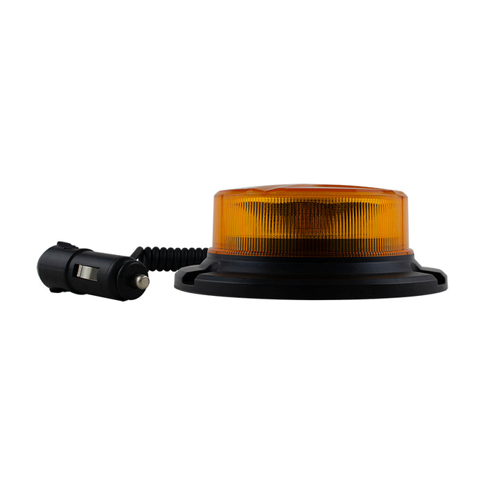 LED Autolamps LPB Series R65 Low Profile LED Beacon - Magnetic Mount (Amber Lens)