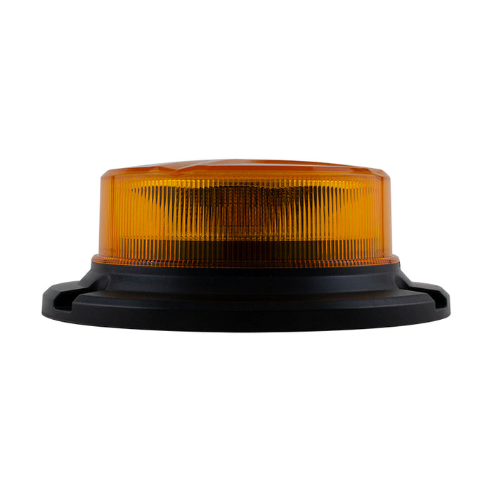 LED Autolamps LPB Series R65 Low Profile LED Beacon - 3 Bolt (Amber Lens)