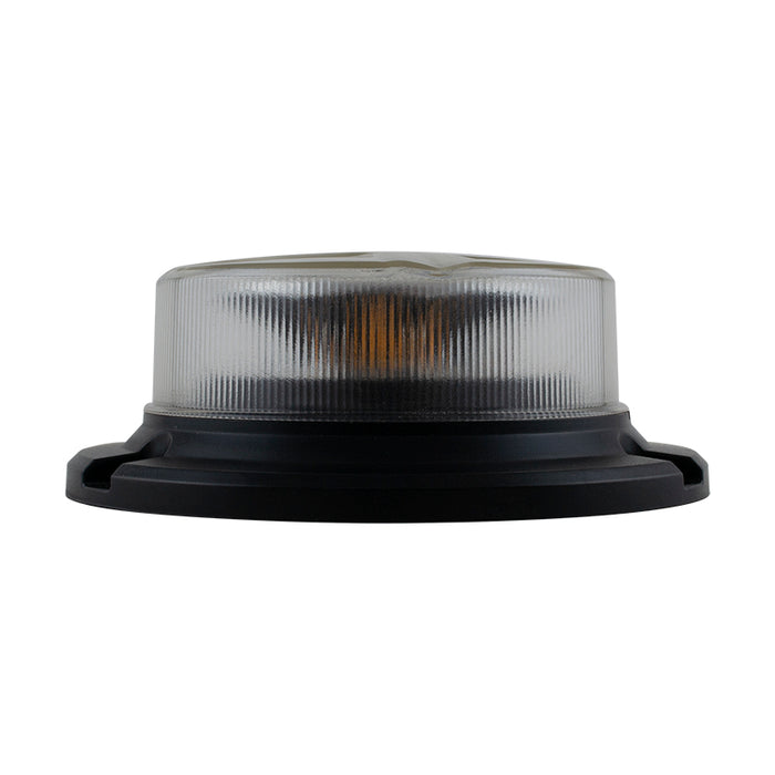LED Autolamps LPB Series R65 Low Profile LED Beacon - 3 Bolt (Clear Lens)