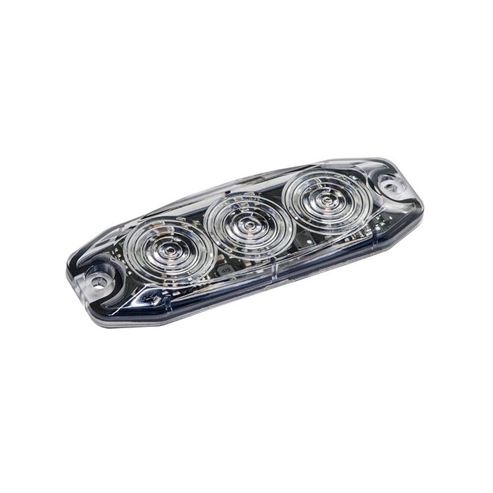 LED Autolamps ElectraQuip R65 Low-Profile 3-LED Warning Lamp