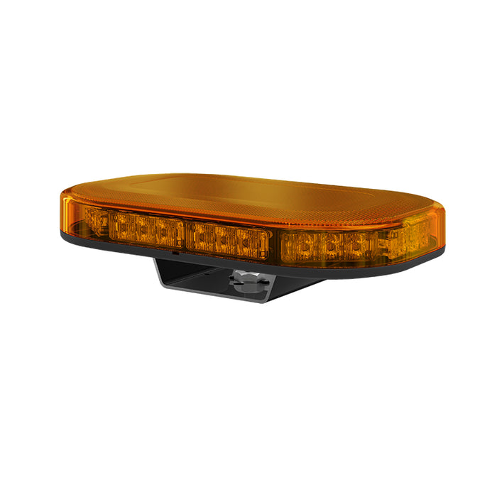 LED Autolamps MLB 246 Mini R65 Approved Compact LED Lightbar (Amber Lens) - Single Bolt