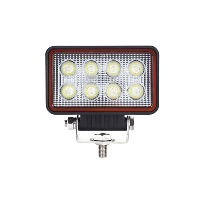 LED Autolamps Red Line 24W Rectangular Flood Lamp