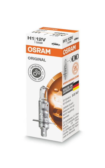 Osram Original Series H1 Halogen Bulb for Beacons & Headlights - 12V