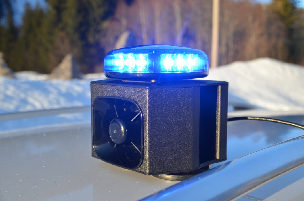 Redtronic Tornado X LED Beacon with Integrated Siren